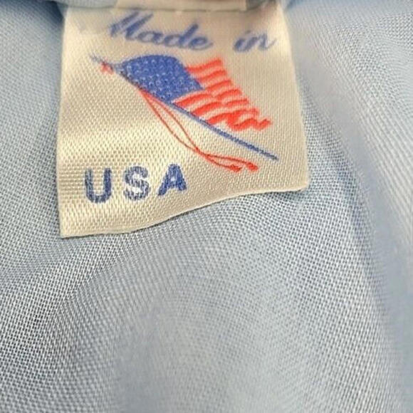 Vtg 1988 Tucson Retro Balloon Festival Bomber Jacket Windbreaker‎ Blue L - Picture 14 of 14